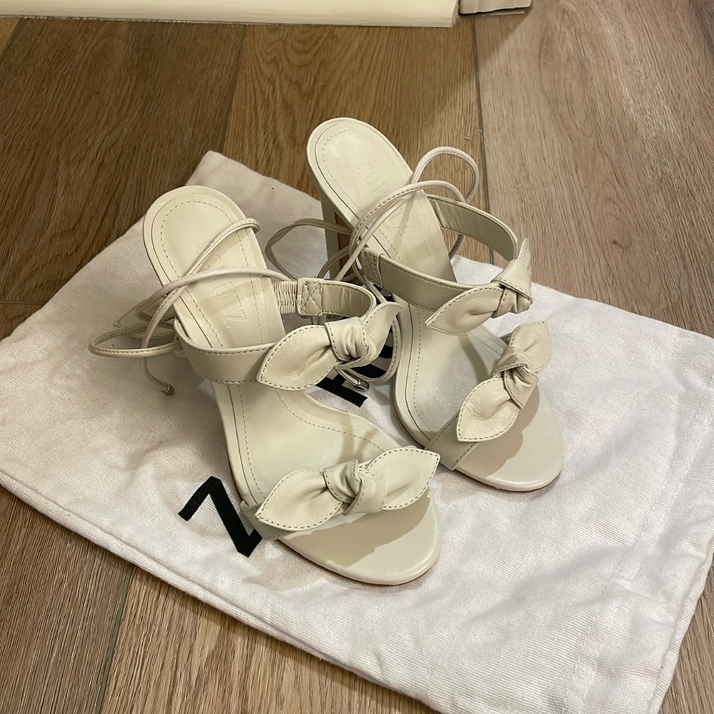 Schutz Alia High Heel Nappa Leather Sandal